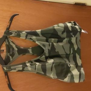 Sports Bra, camouflage